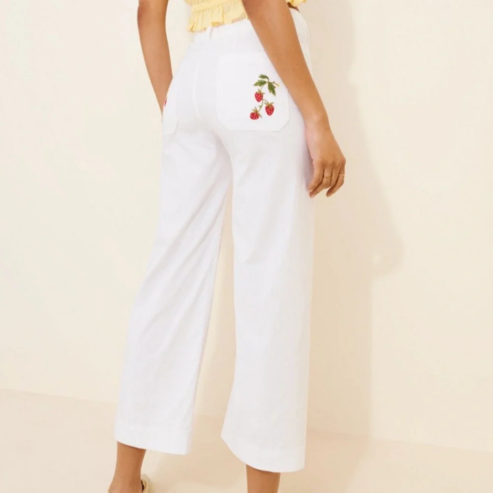 Maeve Colette embroidered pants - Picture 5 of 5